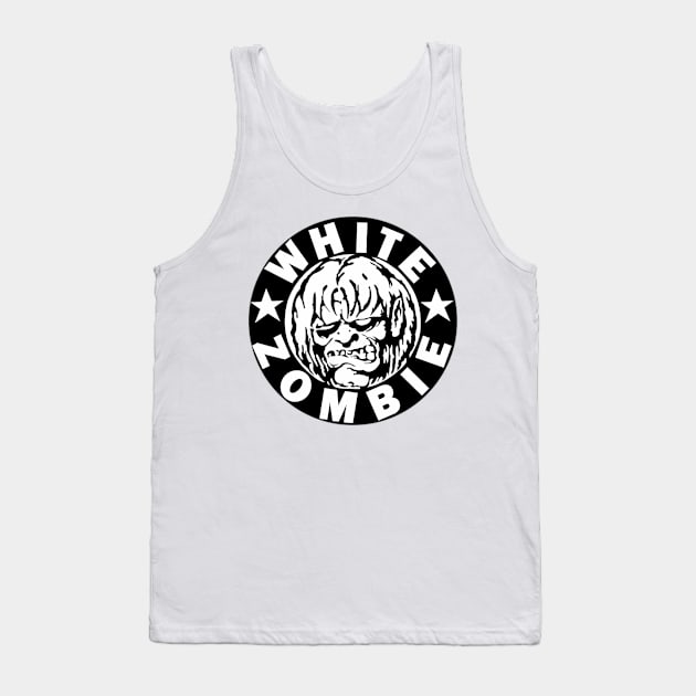 White Zombie Logo Tank Top by BiteBliss